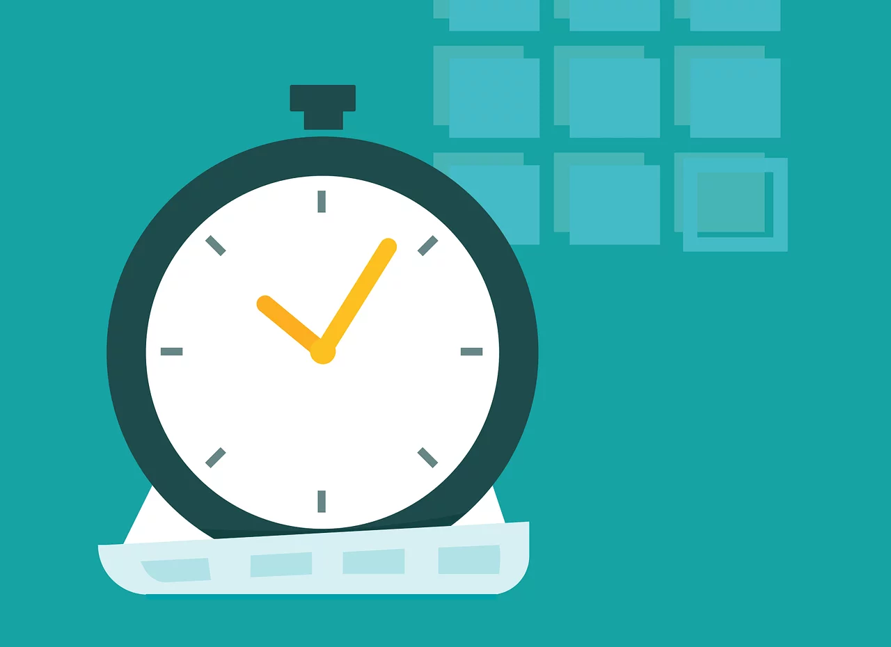 Webdesign schneller gemacht: Bild mit Uhr und Kalender